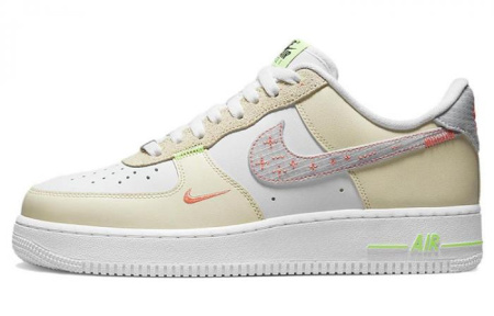 Nike Air Force 1 '07 LV8 'Just Stitch It White Shade Green'