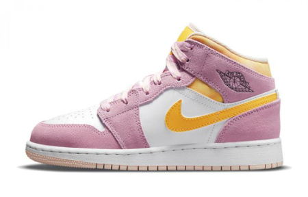 Jordan 1 Mid SE Arctic Pink GS