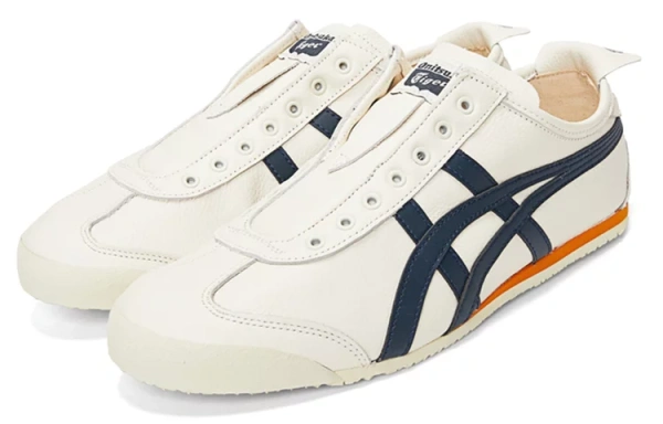 Onitsuka Tiger Mexico 66 Slip On 'White Navy Yellow'
