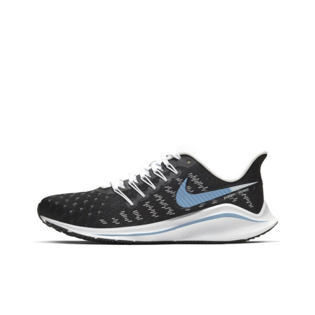 Nike Air Zoom Vomero 14 Non Slip Легкий Низкий Топ Марафон Беговые кроссовки Женские Черный Белый Синий