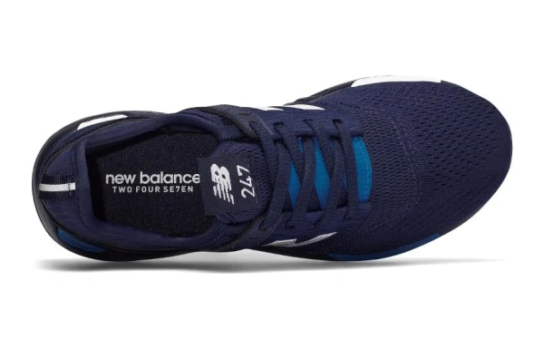 New Balance Anti Slip Wear Resistant Low Top Kids' Running Shoes Marine Blue Kids'