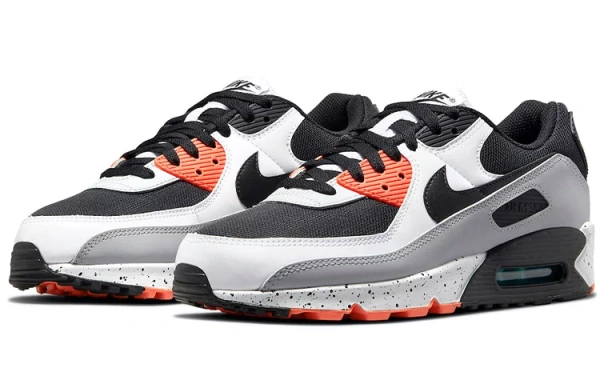 Nike Air Max 90 White Orange Black