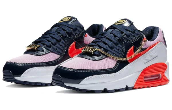 Nike Air Max 90 Cuban Link Obsidian Pink Women's