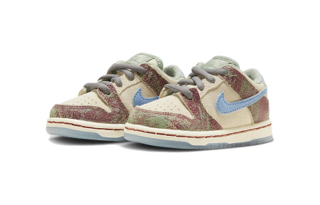 NIKE Dunk SB Детская обувь, низкие кеды, цвет экрю