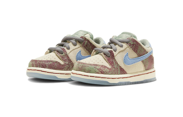 NIKE Dunk SB Детская обувь, низкие кеды, цвет экрю