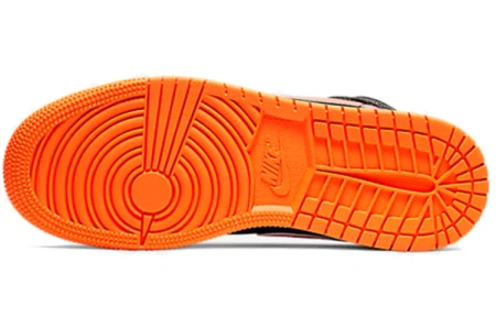 Jordan Air Jordan 1 Детские баскетбольные кроссовки MID Топ Унисекс