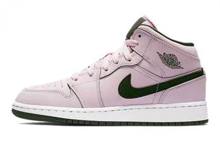 Jordan 1 Mid Pink Foam GS