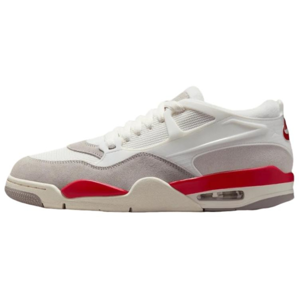 JORDAN 4 Rm White Varsity Red