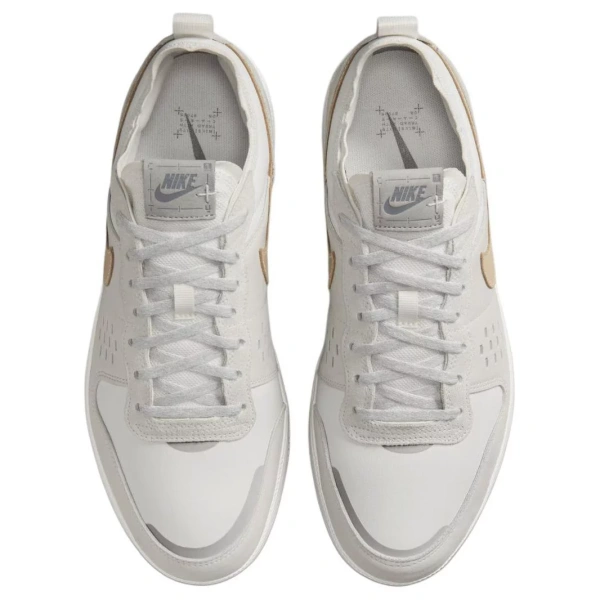 Nike C1TY Anti Slip Wear Resistant Low Top Casual Shoes Unisex White
