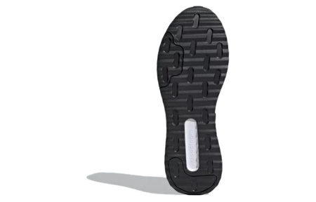 Adidas Sportswear Амортизирующие шоки Противоскользящие Дышащие Низкие кеды Повседневные Беговые кроссовки Мужские Черно-белые