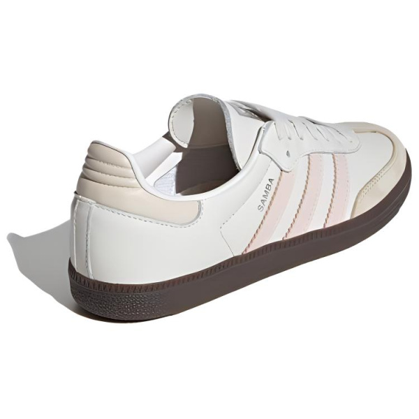 Adidas Originals SAMBA OG Немецкие армейские кроссовки Низкие Топ Бело-розовые Женские