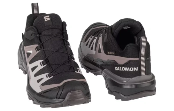 SALOMON X ULTRA 360 Cushioning Wear-Resistant Low-Top Outdoor Shoes Women's Black