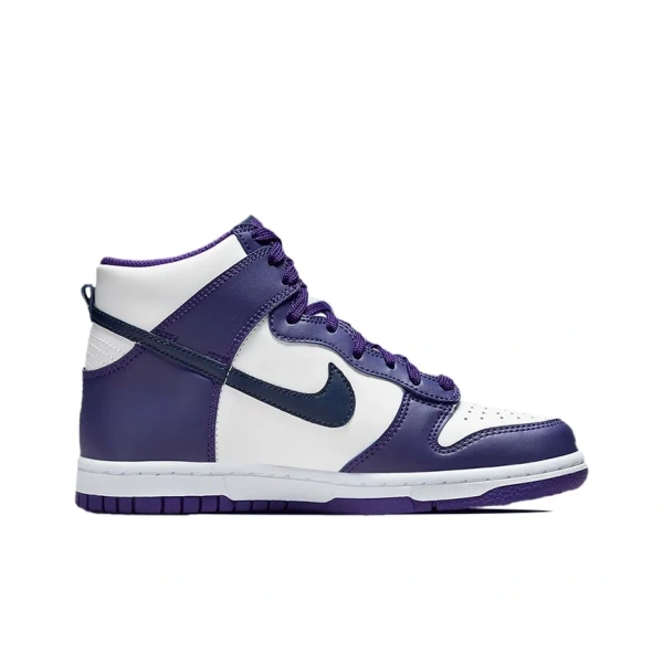 Nike Dunk High Electro Purple Midnight Navy GS