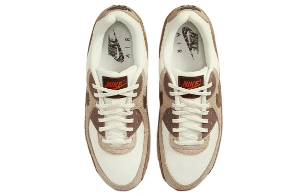 Nike Air Max 90 Se Pale Ivory Snakeskin Swoosh Women's