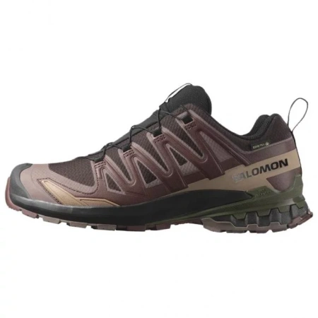 SALOMON XA Pro 3D V9 Anti-Slip Wear-Resistant Low-Top Trail Running Running Shoes Men's Coffee Brown