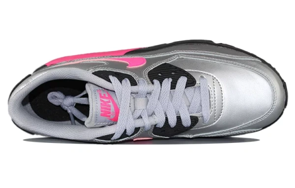 Nike Air Max 90 LTR 'Metallic Silver Pink' GS